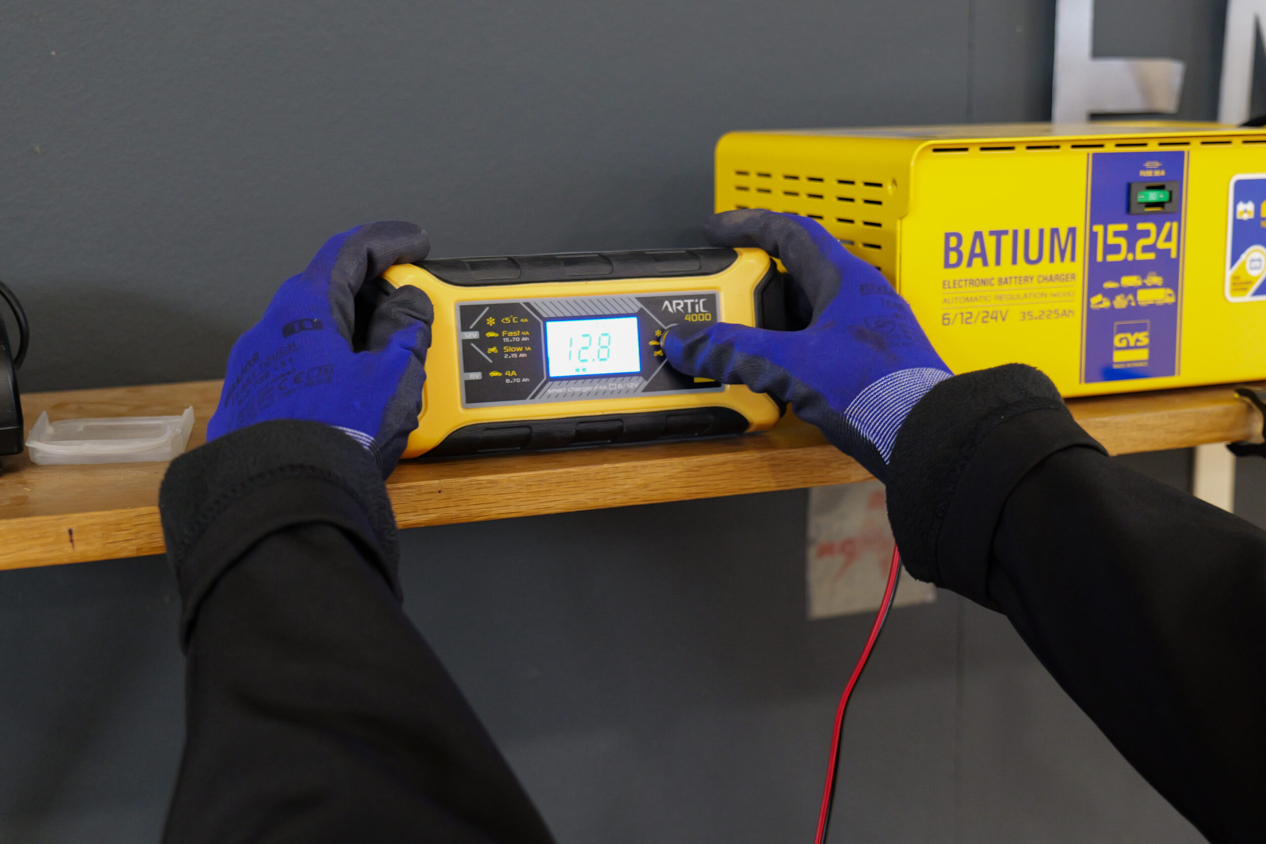 recharge batterie voiture rouen